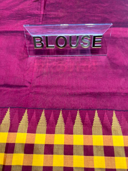 Pure Cotton Silk Saree