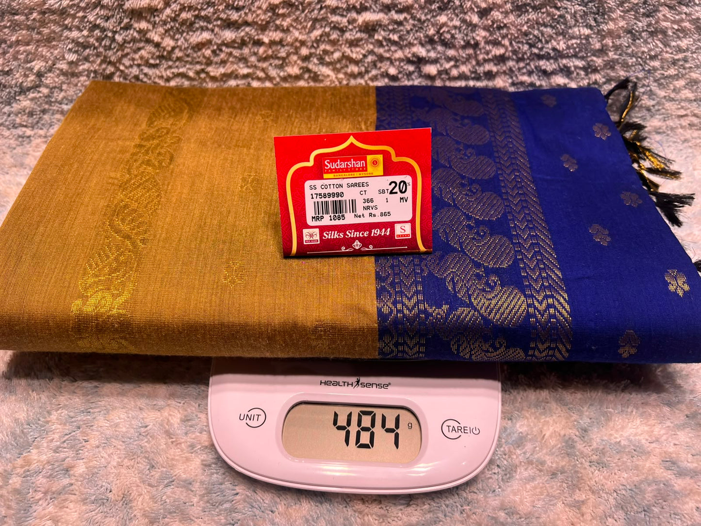 Pure Cotton Silk Saree