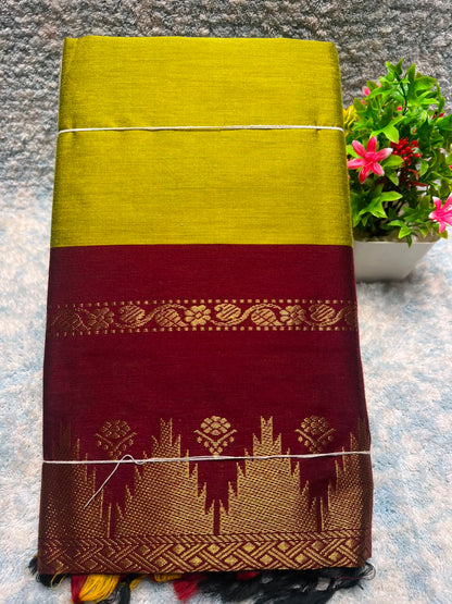 Pure Cotton Silk Saree