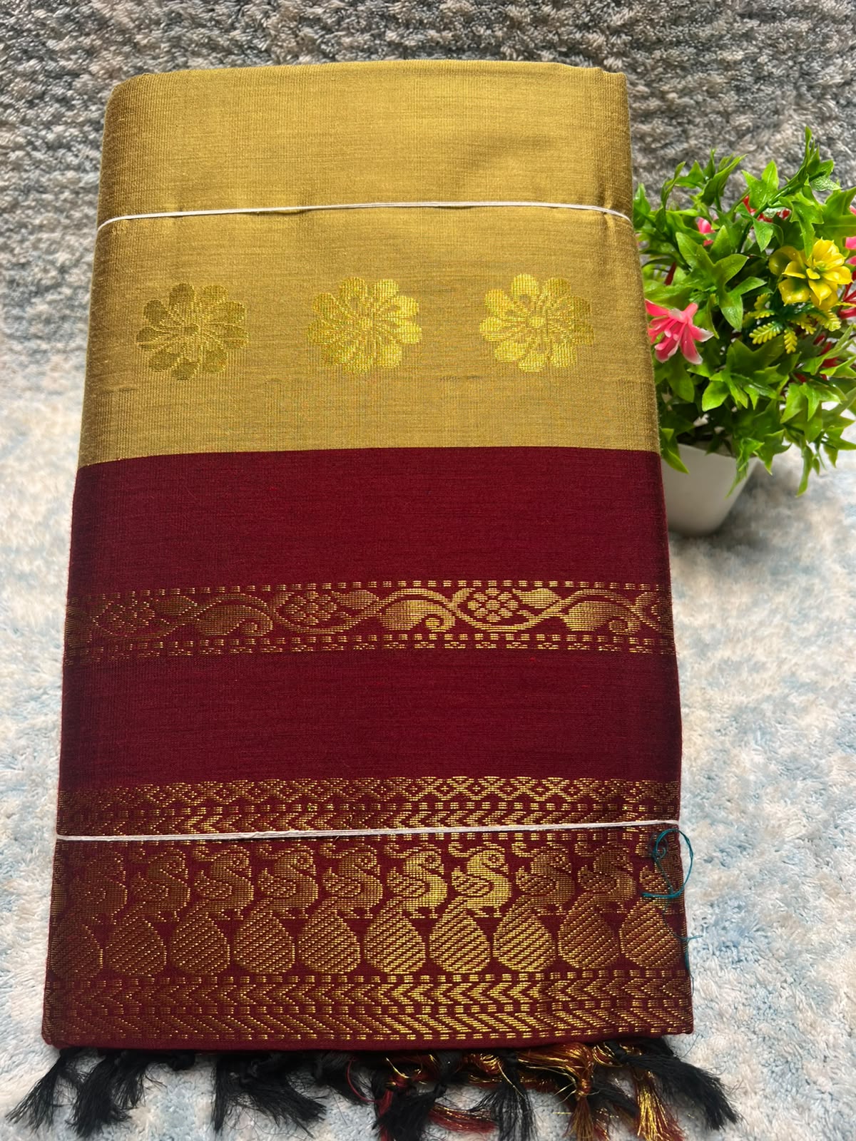 Pure Cotton Silk Saree