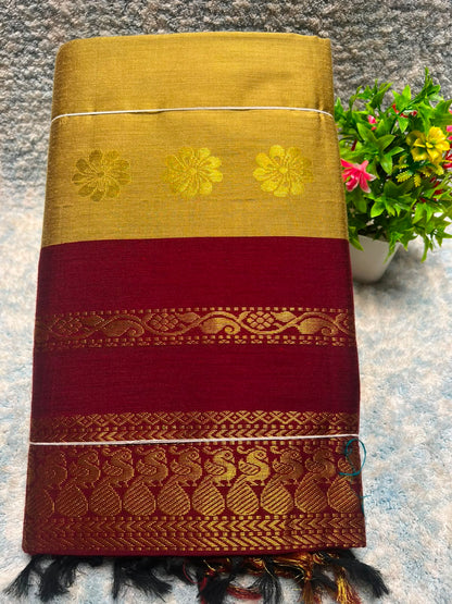Pure Cotton Silk Saree