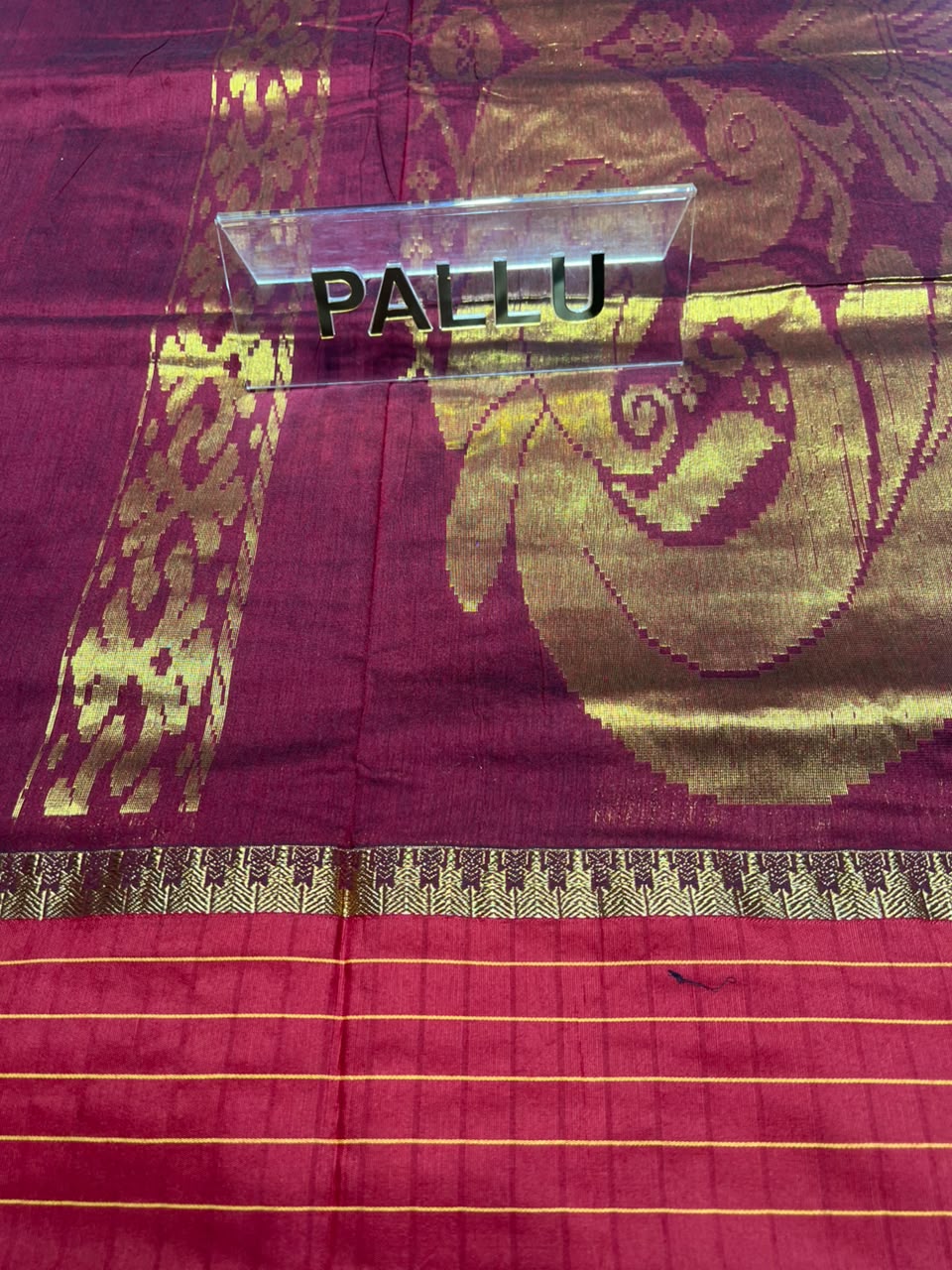 Pure Cotton Silk Saree