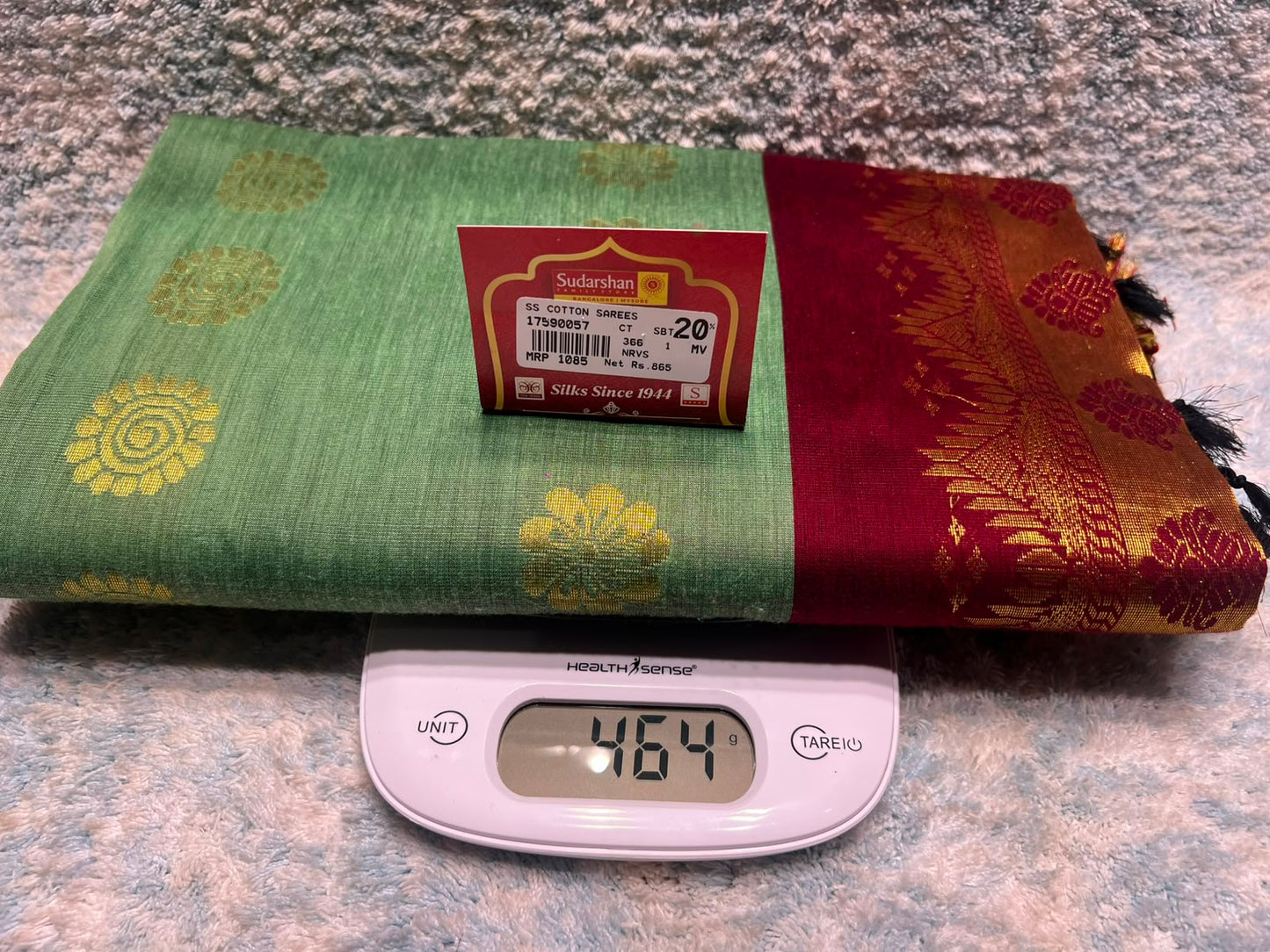 Pure Cotton Silk Saree
