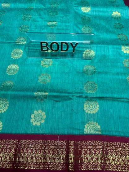 Pure Cotton Silk Saree