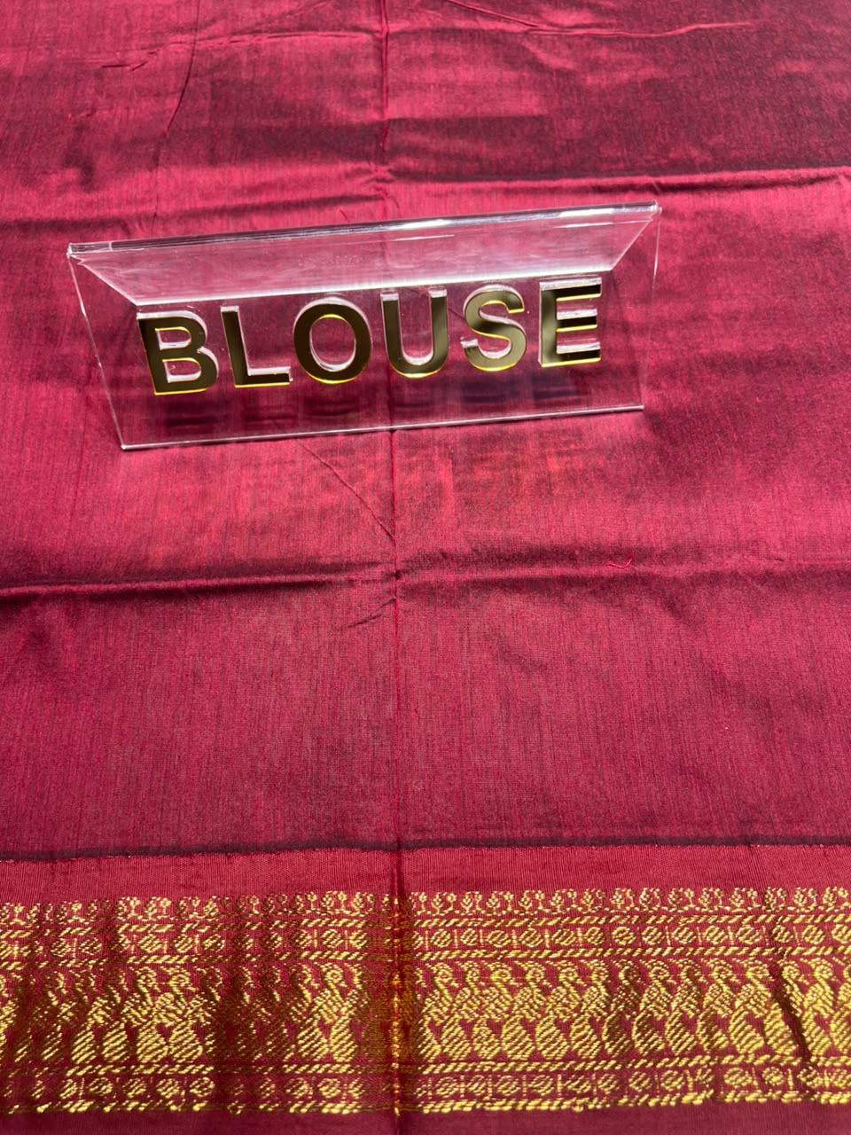 Pure Cotton Silk Saree