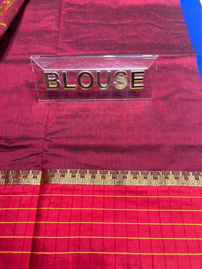 Pure Cotton Silk Saree