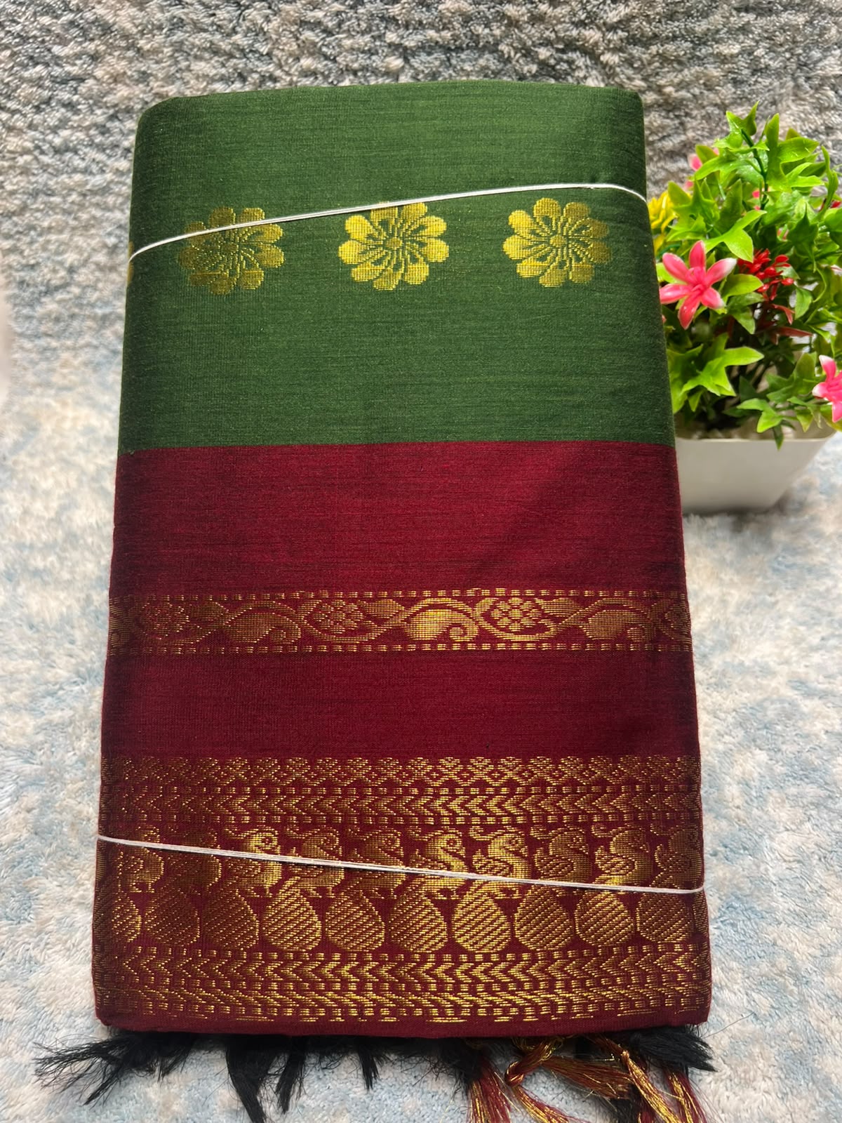 Pure Cotton Silk Saree