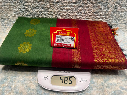 Pure Cotton Silk Saree