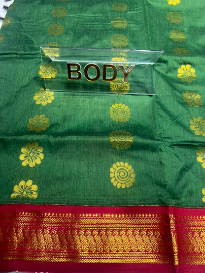 Pure Cotton Silk Saree
