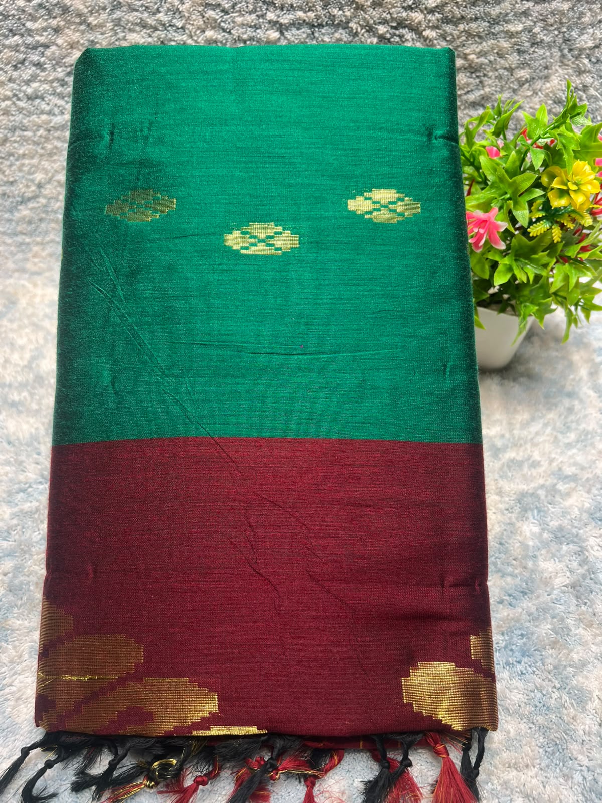 Pure Cotton Silk Saree