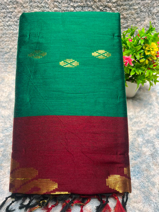 Pure Cotton Silk Saree