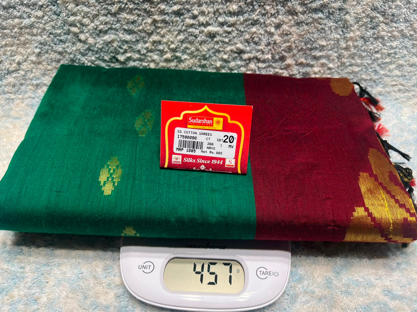 Pure Cotton Silk Saree