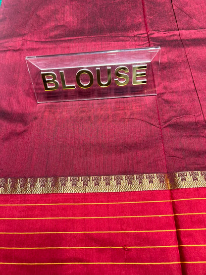 Pure Cotton Silk Saree