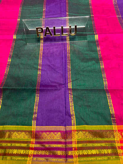 Pure Cotton Silk Saree
