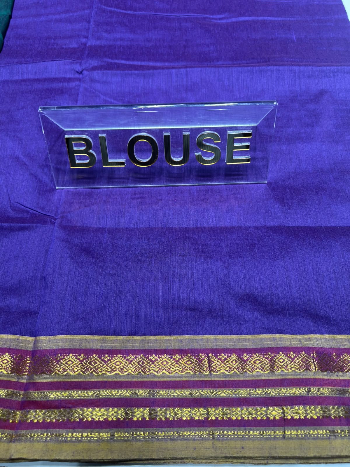 Pure Cotton Silk Saree