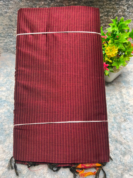 Pure Cotton Silk Saree