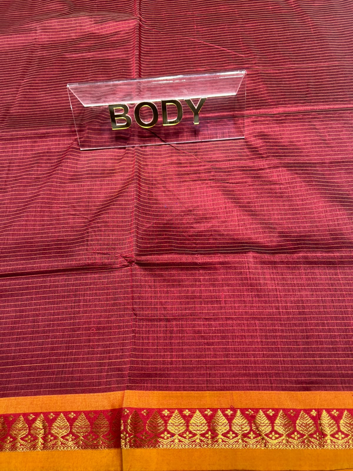 Pure Cotton Silk Saree