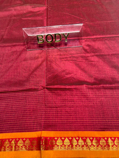 Pure Cotton Silk Saree