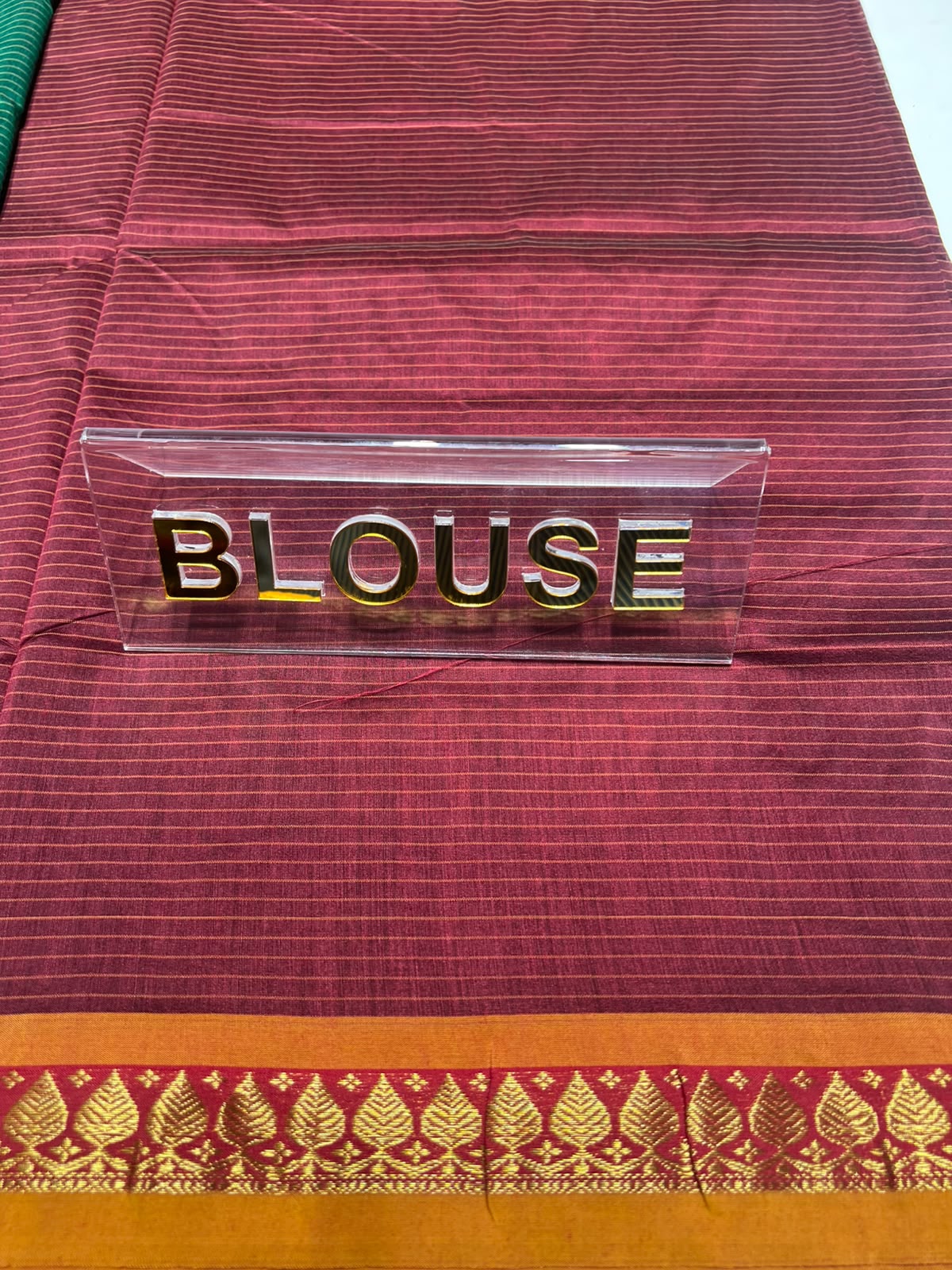Pure Cotton Silk Saree