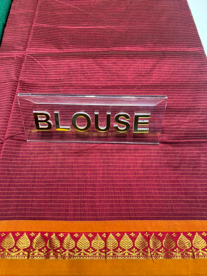 Pure Cotton Silk Saree