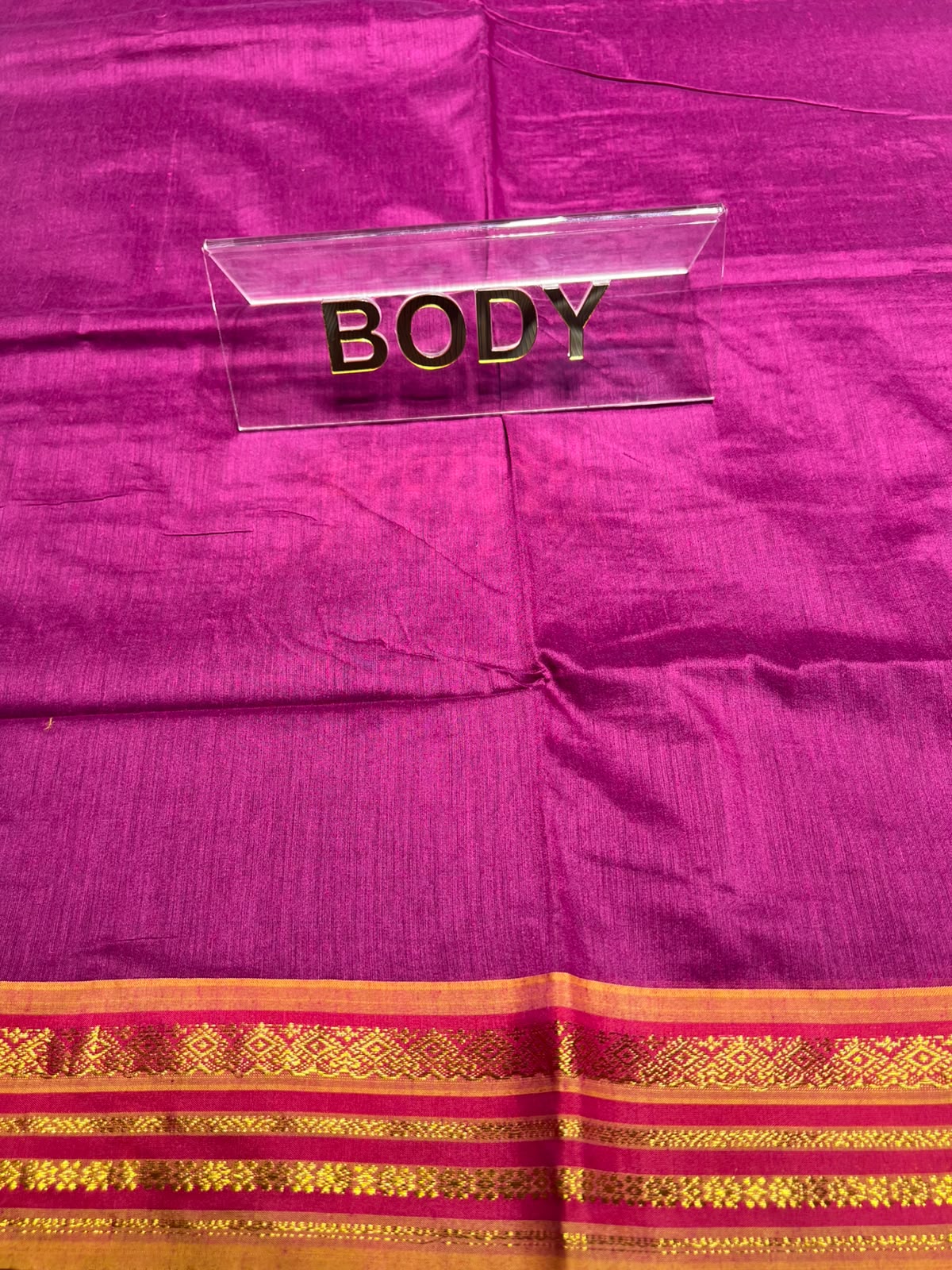 Pure Cotton Silk Saree