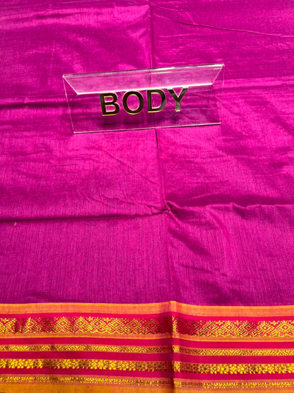 Pure Cotton Silk Saree