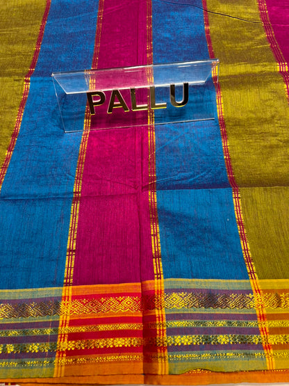 Pure Cotton Silk Saree