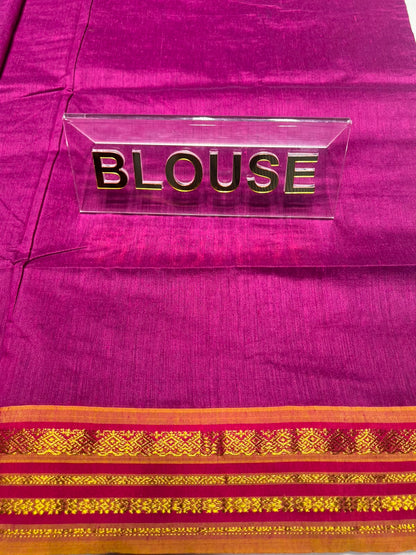 Pure Cotton Silk Saree
