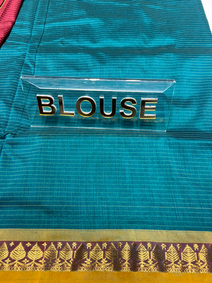 Pure Cotton Silk Saree