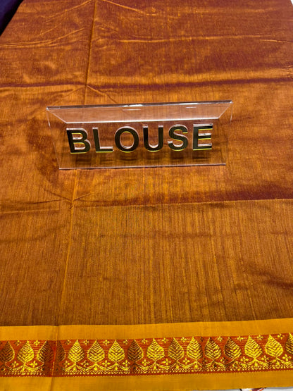 Pure Cotton Silk Saree