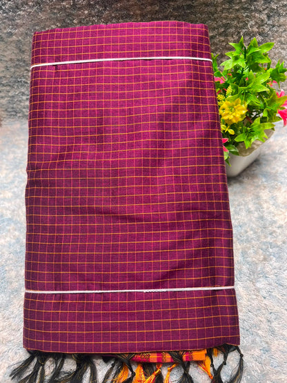 Pure Cotton Silk Saree