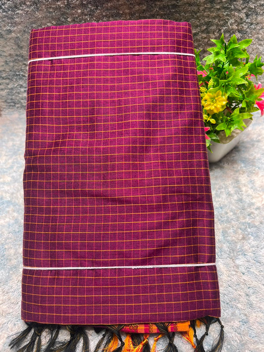 Pure Cotton Silk Saree