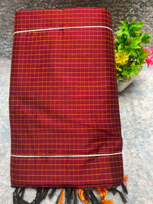Pure Cotton Silk Saree
