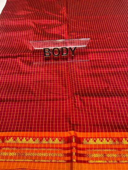 Pure Cotton Silk Saree
