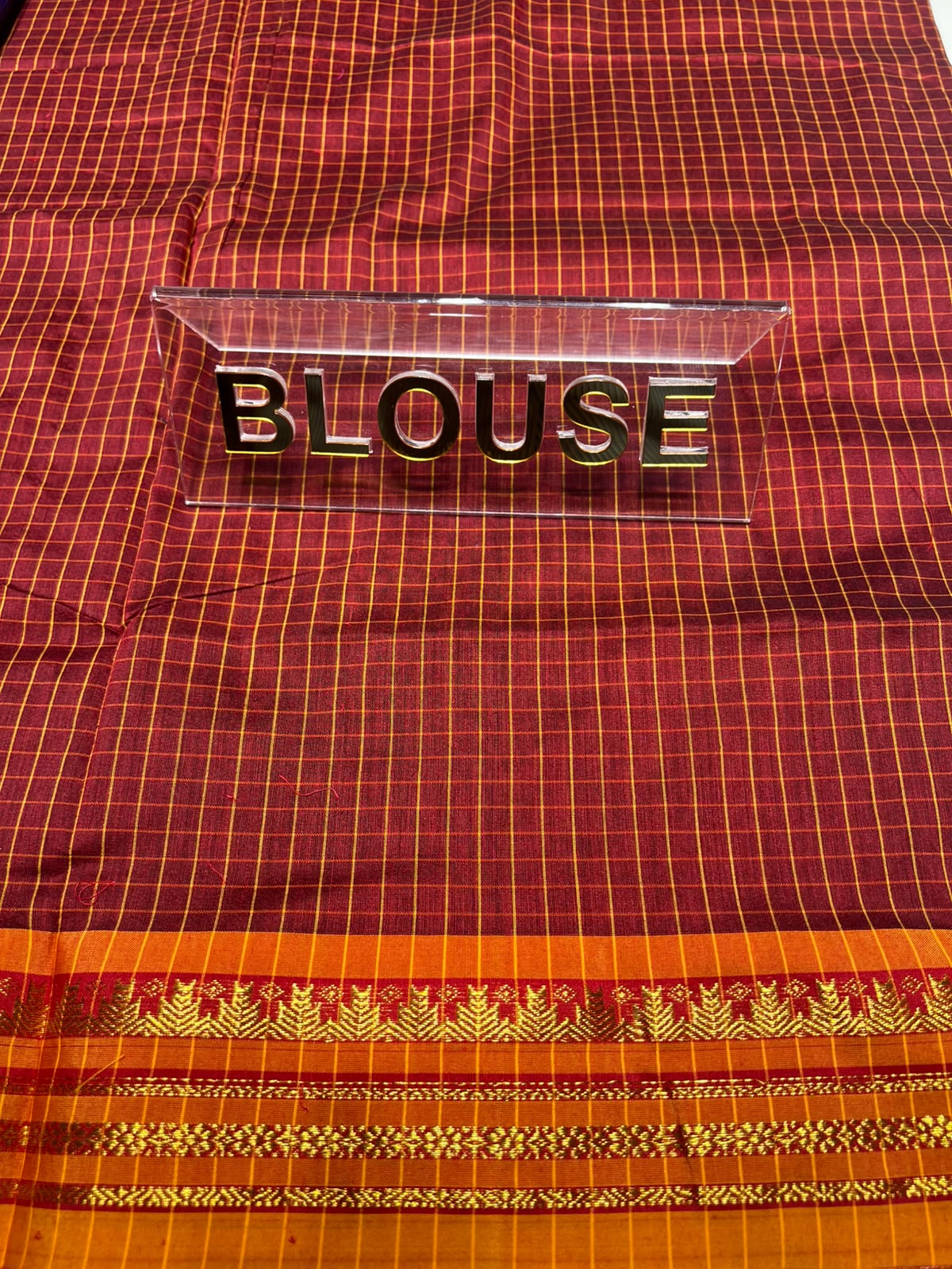 Pure Cotton Silk Saree