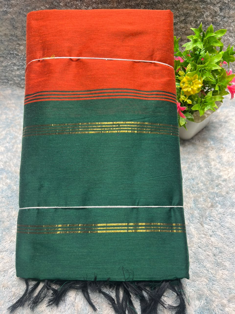 Pure Cotton Silk Saree