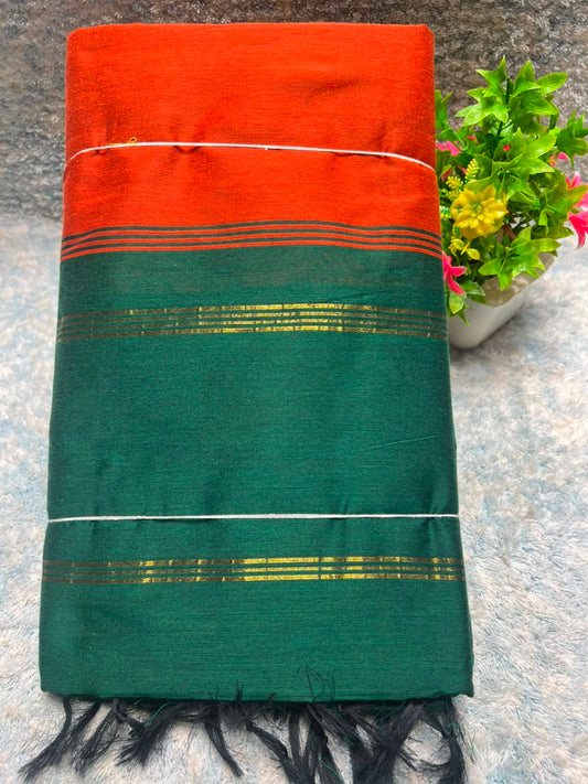 Pure Cotton Silk Saree