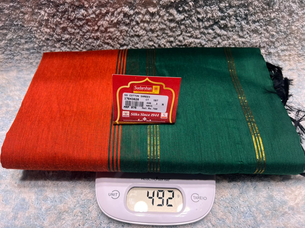Pure Cotton Silk Saree