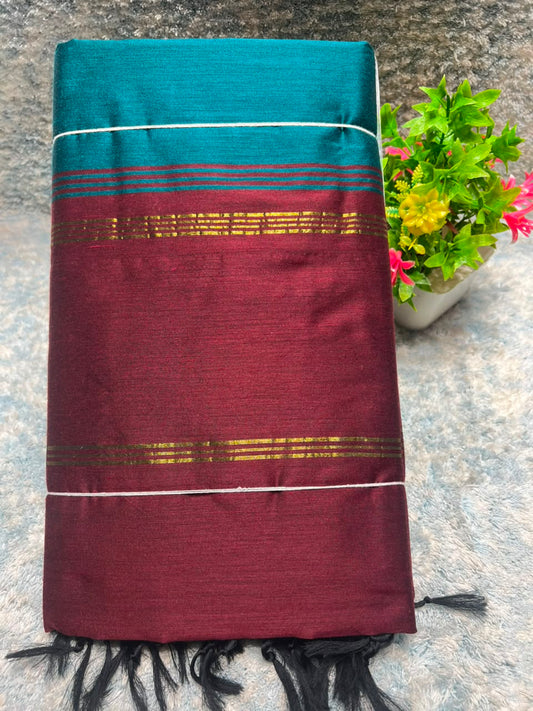 Pure Cotton Silk Saree