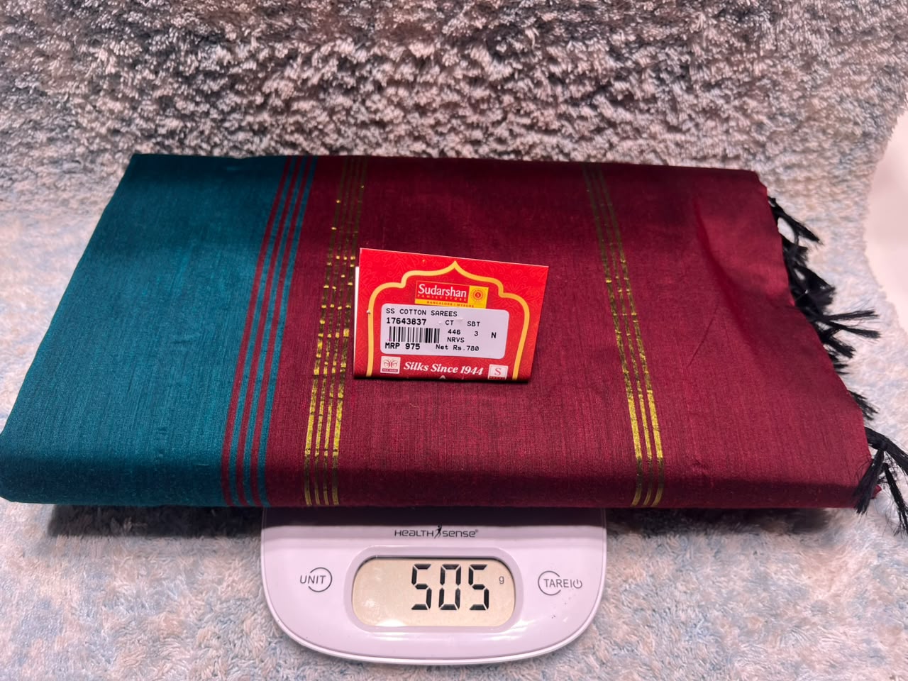 Pure Cotton Silk Saree
