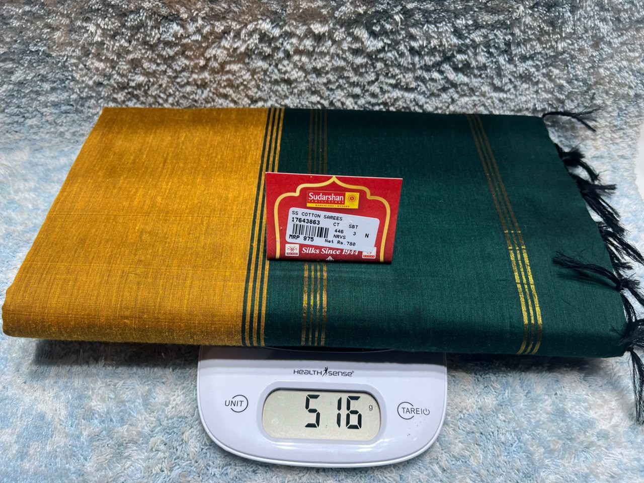 Pure Cotton Silk Saree