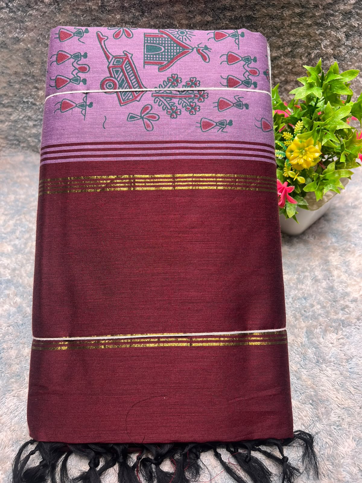 Pure Cotton Silk Saree