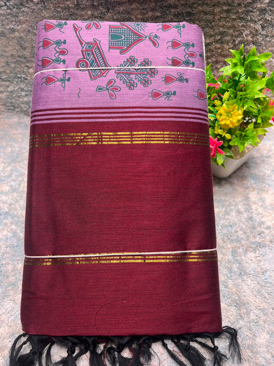 Pure Cotton Silk Saree