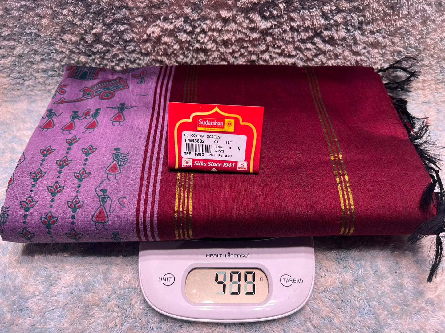 Pure Cotton Silk Saree