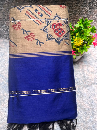 Pure Cotton Silk Saree