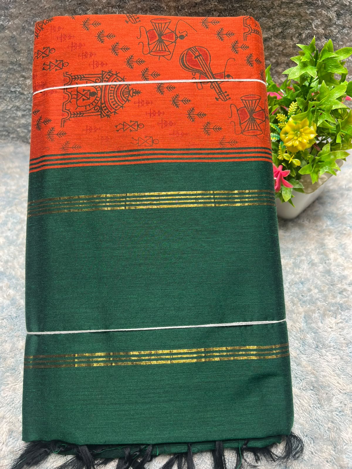 Pure Cotton Silk Saree