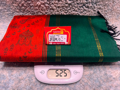 Pure Cotton Silk Saree