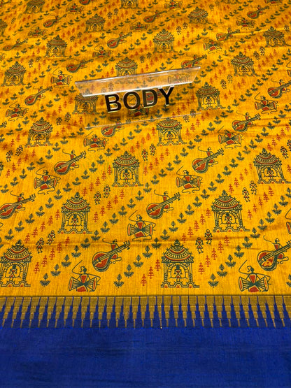 Pure Cotton Silk Saree