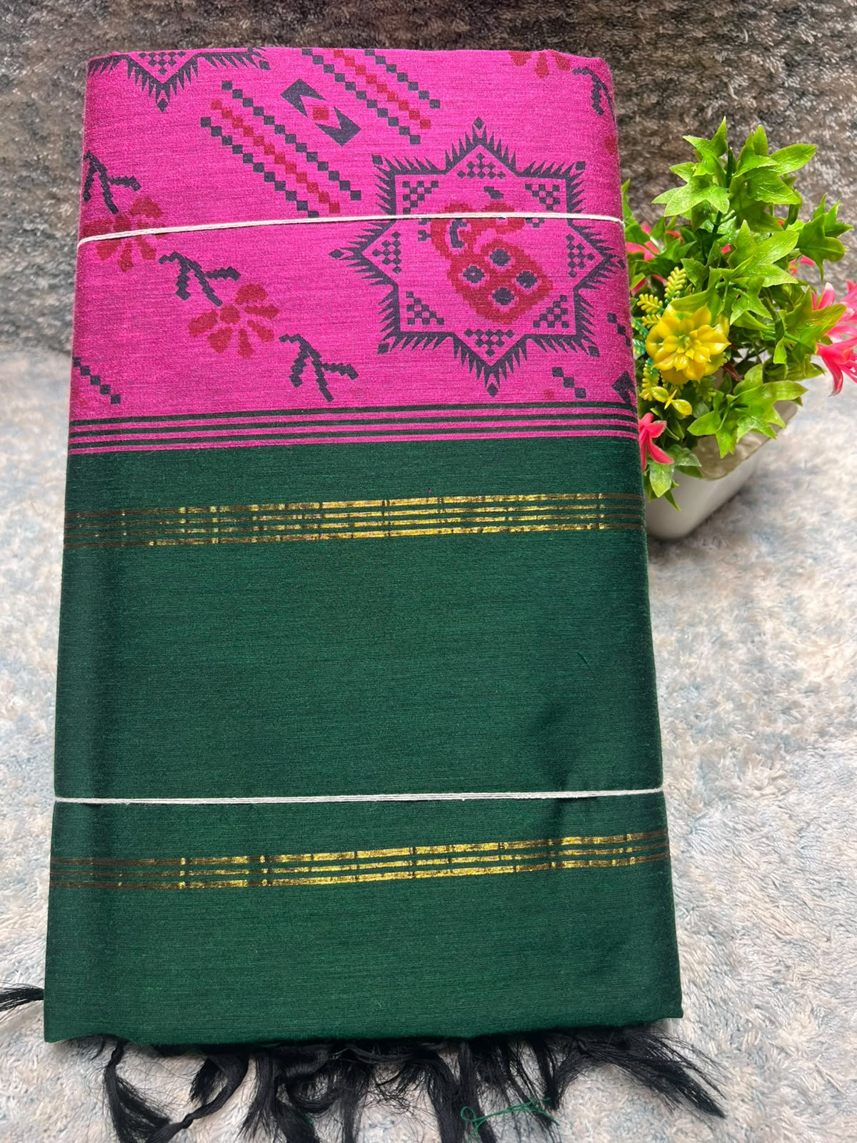 Pure Cotton Silk Saree