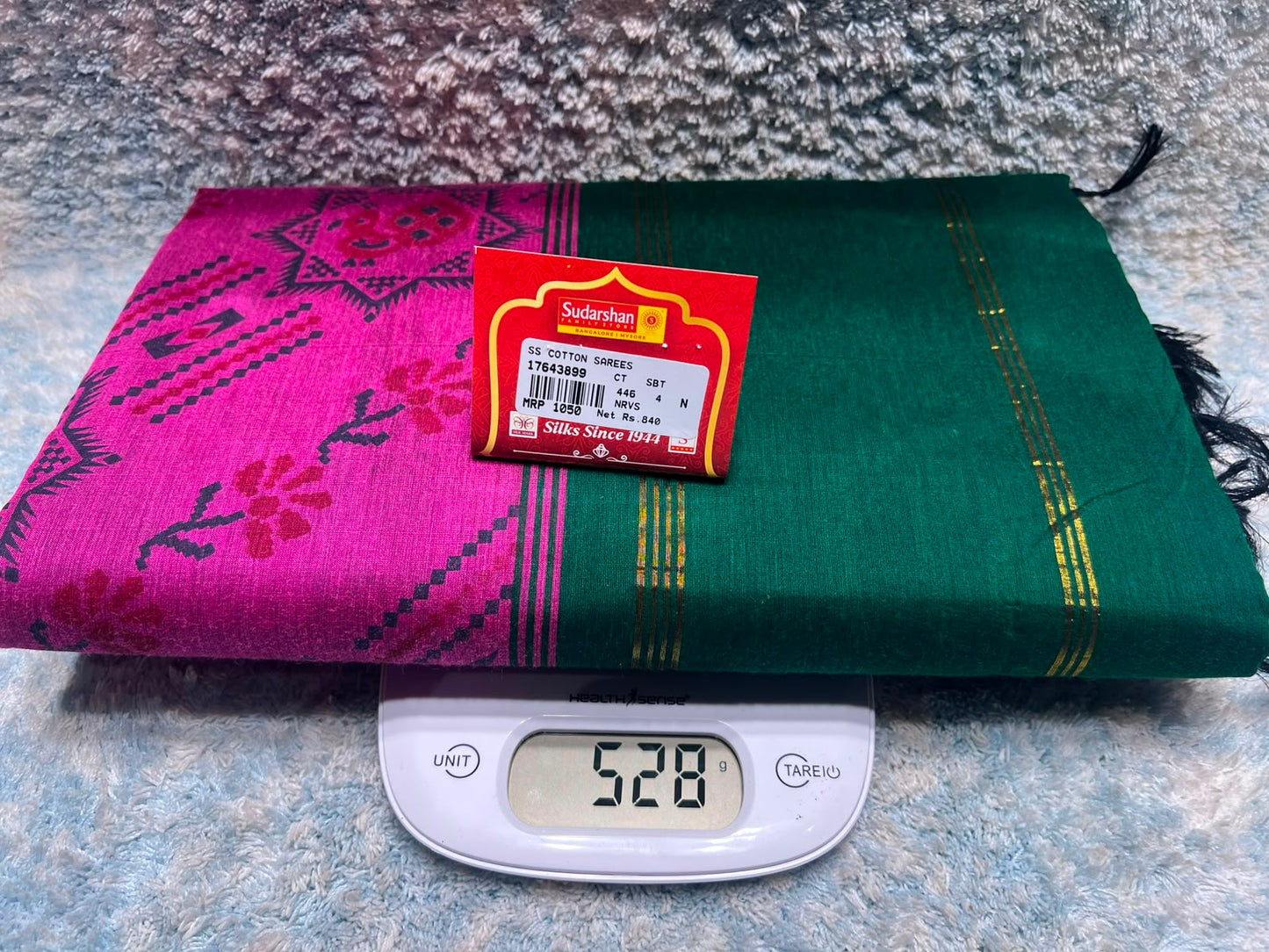 Pure Cotton Silk Saree